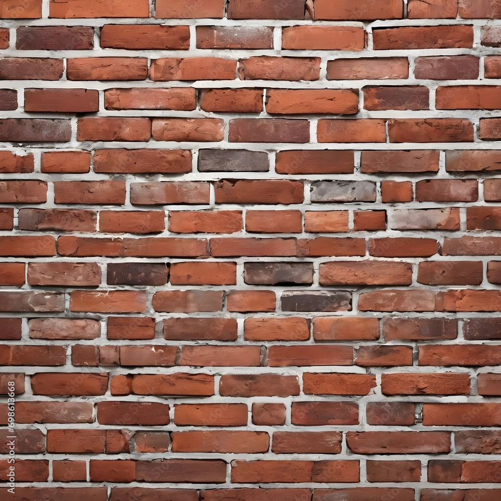 Old red brick wall background Old red brick wall background
