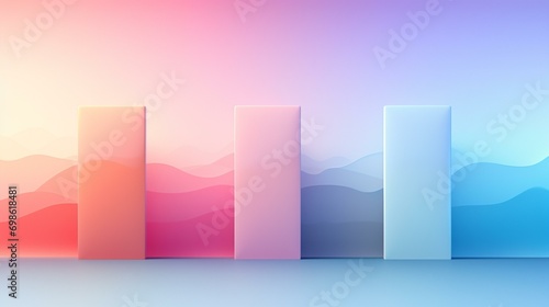 Soft pastel gradients blending seamlessly, offering a calming and modern aesthetic. [beautiful original modern backgrounds with space for text]
