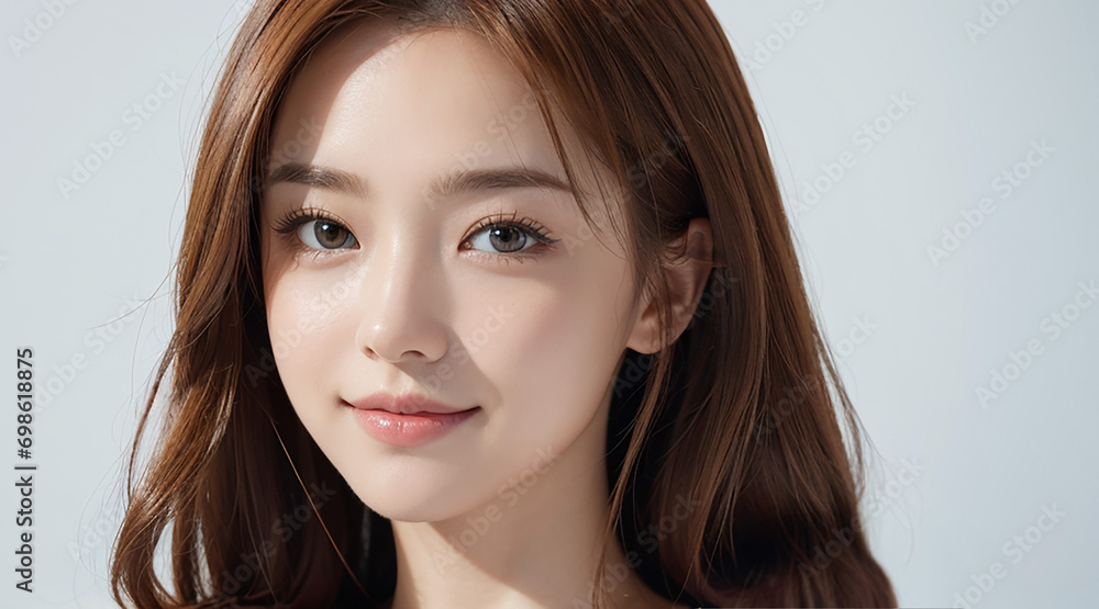 Naklejka premium 美しい女性 美容 モデル｜Generative AI