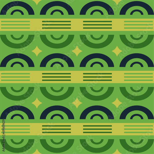 aso oke ethnic illustration