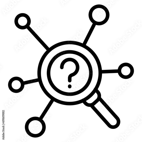 Root Cause Icon Element For Design