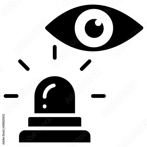 Early Warning Icon Element For Design