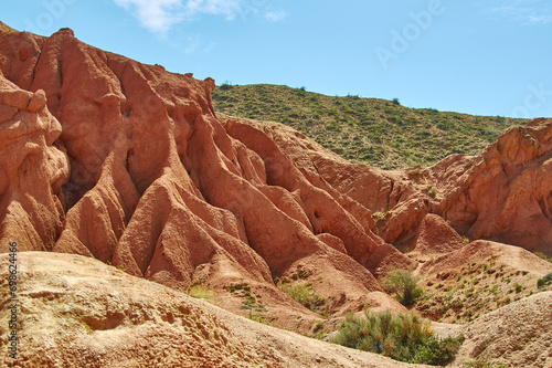 Fairy Tale Canyon  Kyrgyzstan.Central Asia