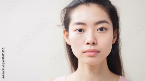 Authenticity highlighted in a closeup portrait of an Asian lady.
