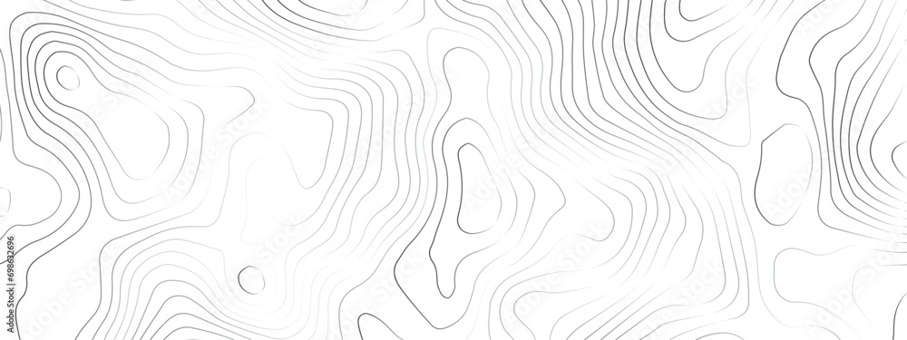 Transparent PNG Topographic line map.  Modern design with White background with topographic wavy pattern design.