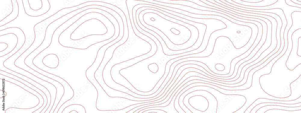 Transparent PNG Topographic line map.  Modern design with White background with topographic wavy pattern design.
