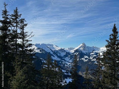 View from the Wasserngrat's Ski Club N°2
