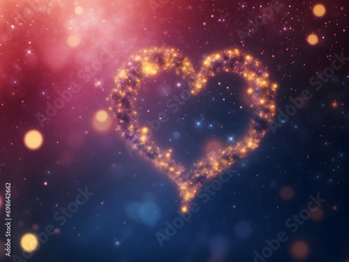  Valentine abstract with heart  wallpaper