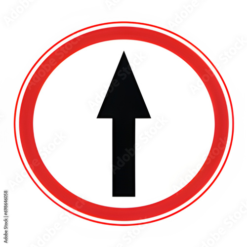 Go straight ahead