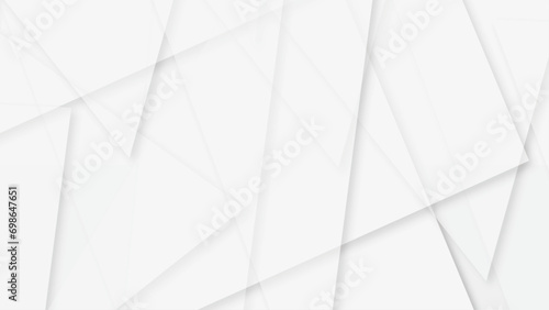 White paper background and White paper texture . white and gray paper triangle abstract background. white paper texture and business