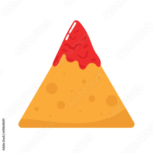 international hot and spicy food day nachos