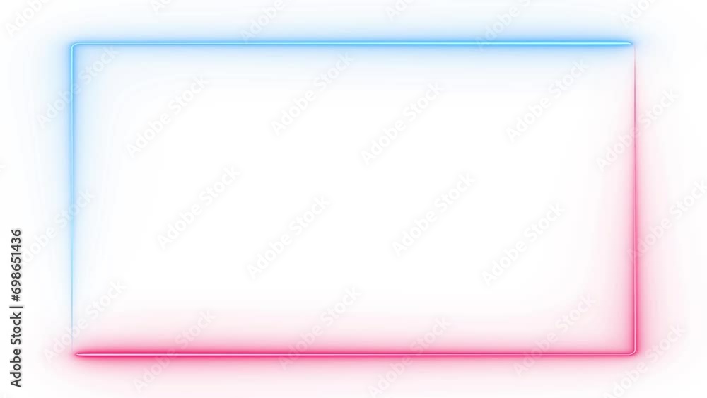 Abstract glowing neon frame rectangle and seamless moving pattern animation background 4k video Abstract glowing neon frame rectangle and seamless moving pattern animation background 4k video
