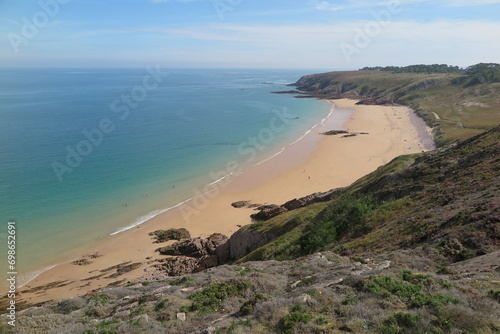 Plage de Lourtuais, Cap d'Erquy, Bretagne