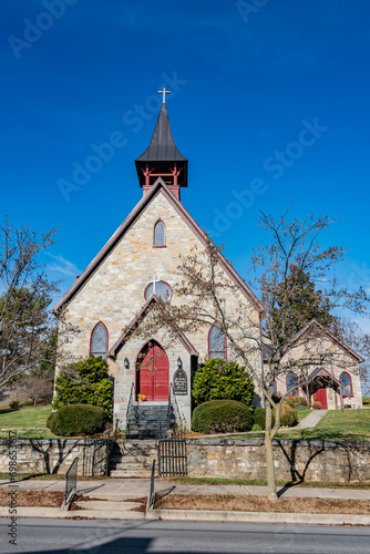 St Pauls Episcopal Church, Sharpsburg Maryland USA © Walt