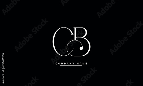 CB, BC, C, B Abstract Letters Logo Monogram