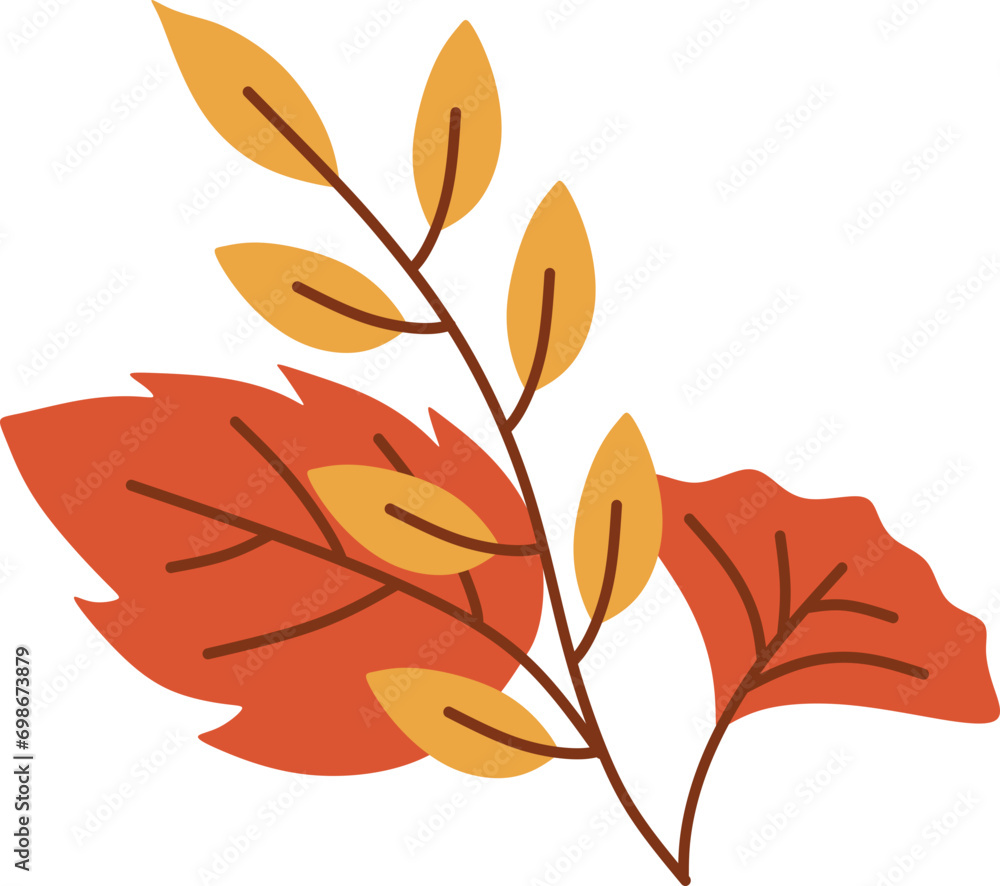 Autumn Plants Illustration Autumn Plants Illustration