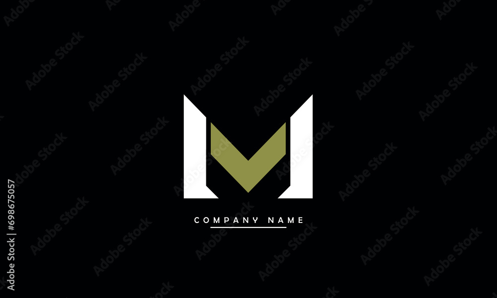 M Abstract Letter Logo Monogram M Abstract Letter Logo Monogram