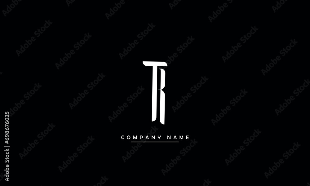 KT, TK K, T Abstract Letters Logo Monogram KT, TK K, T Abstract Letters Logo Monogram