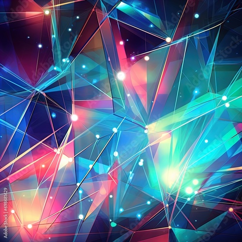 Network visualization. Great for stories of the Internet, connections, AI, technology, cyber defense and more. 