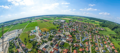 Wolfertschwenden in der Region Donau-Iller von oben