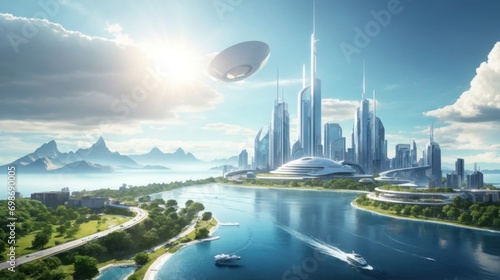 Foto City of the future