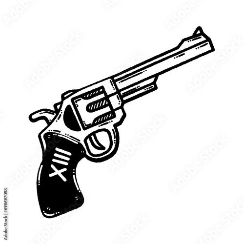 svg burglar mischief doodle element set