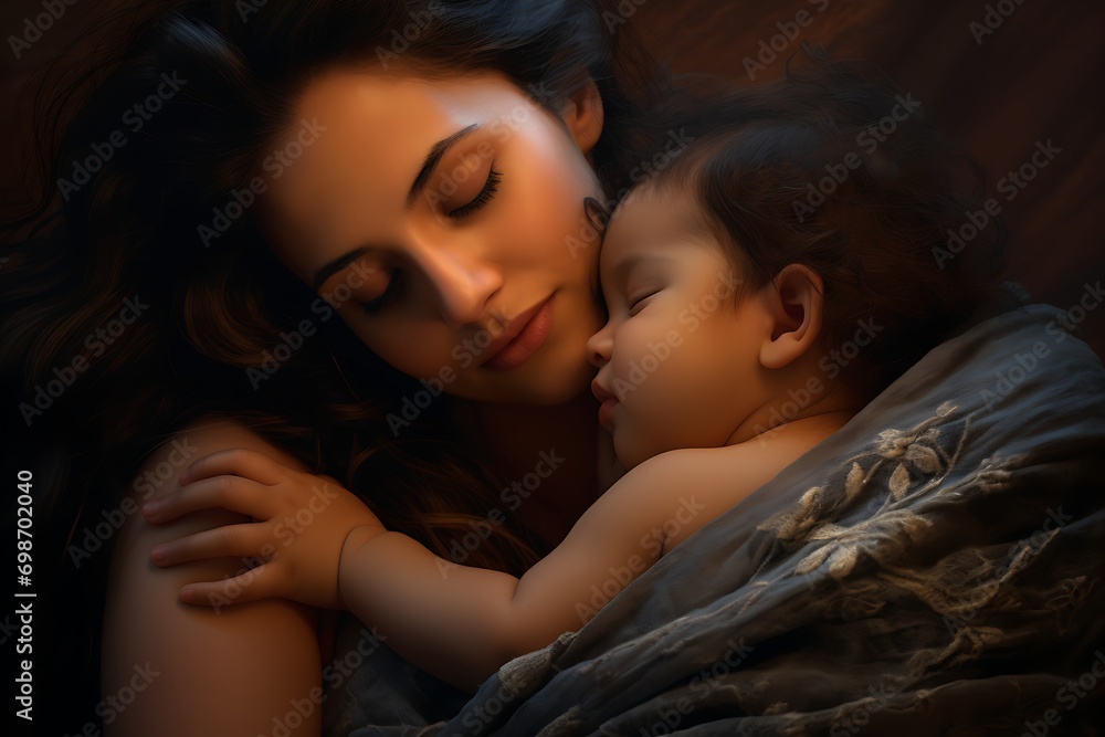 The Embrace of a Mother: A Reflection on the Strength and Beauty of Motherhood.