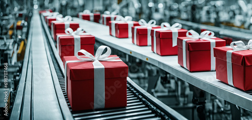 christmas gift production, ...