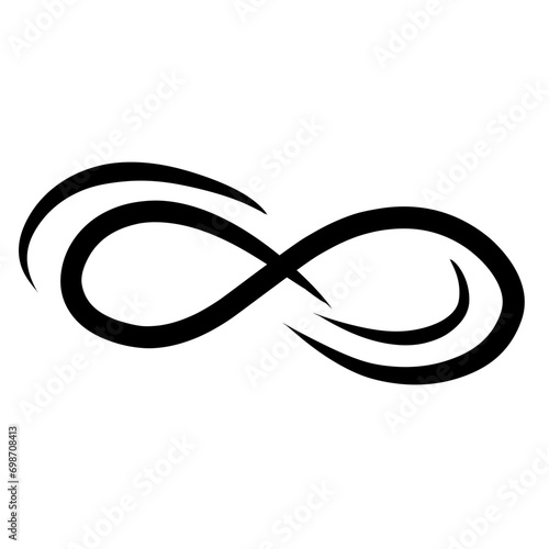hand drawn infinity symbol