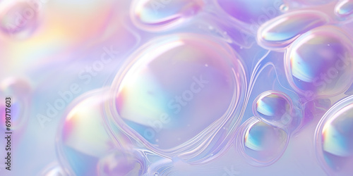 Colorful Soap Bubble Abstract Background
