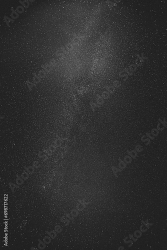 Dark black background Real Night Sky Stars With Milky Way Galaxy. Natural Starry Sky Background.