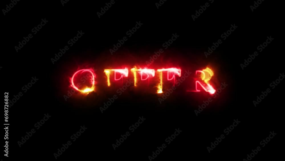 Neon light text background motion animation. Neon light text background motion animation.