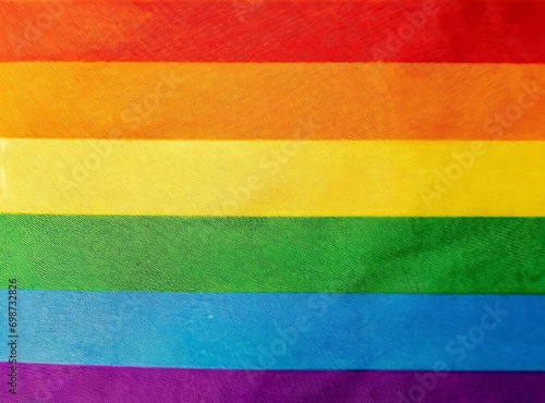 Lgbt rainbow flag. Symbol of lesbian, gay, bisexual, transgender, and queer pride.
