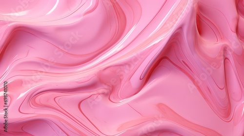 pink abstract waves background.