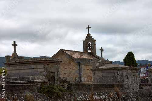 The small chapel of Sabaris with its cemetery photo