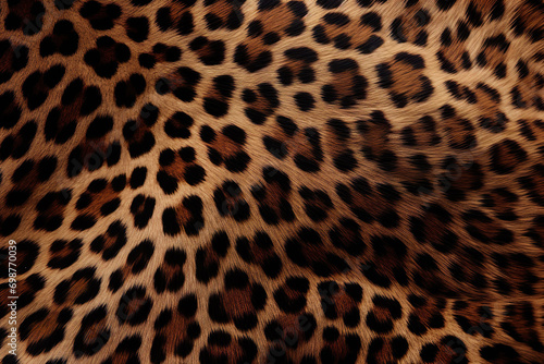 Wild Elegance  Seamless Leopard Print