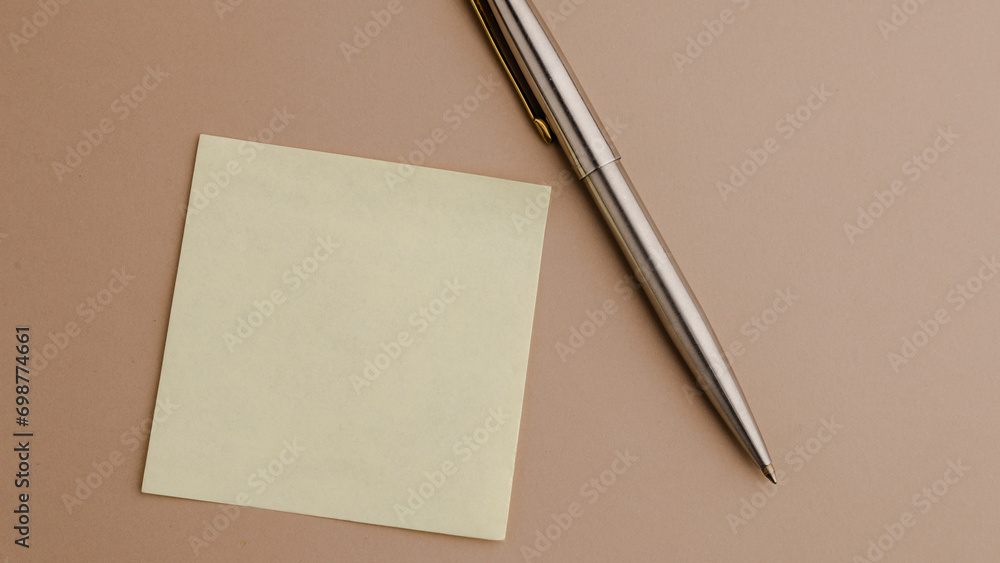 blank note paper with pen blank note paper with pen