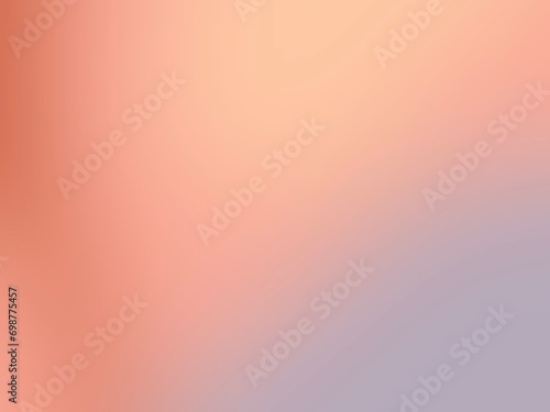 Quadro su tela Pink orange and violet coral blur background