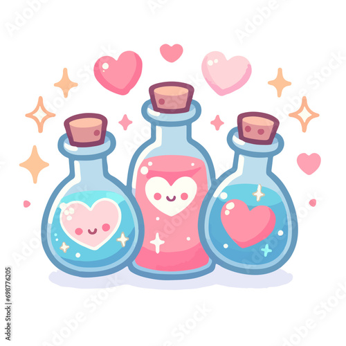 Valentine's Day Love couple Illustrations element