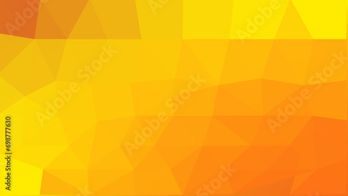 gold and orange abstract background with triangles