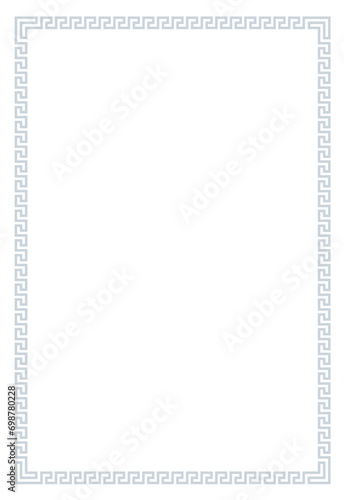 Frame for your text or photo vintage frame with ornament vector illustration