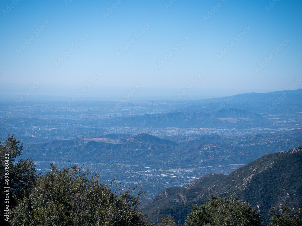 Expansive Views of Los Angeles from Mount Wilson Observatory