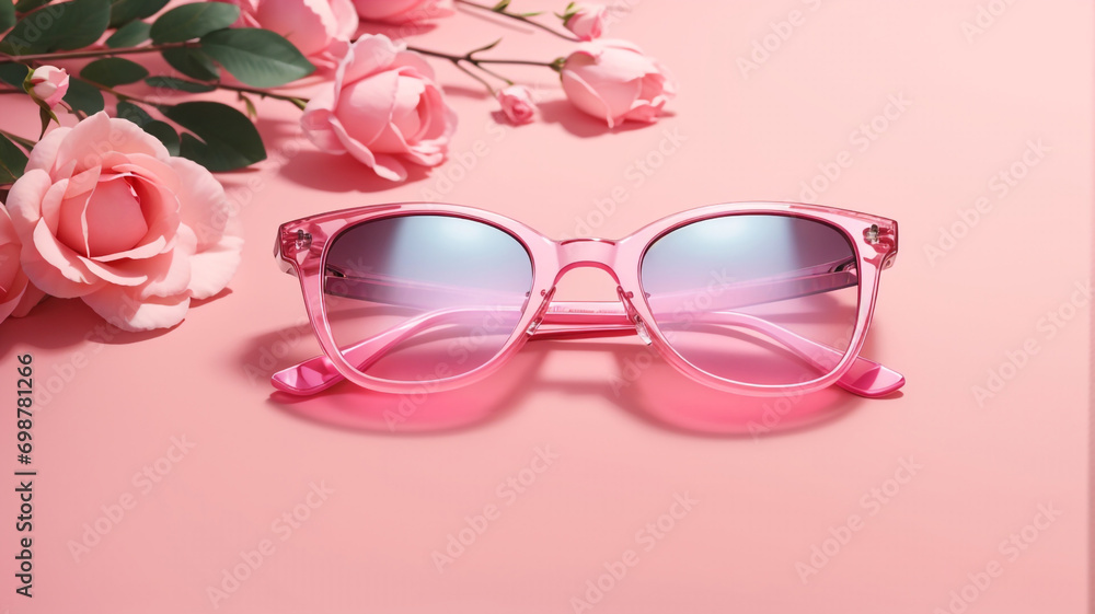 Shades of Chic: A Pink Symphony in Sunglass Patterns