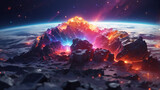 planet in space wallpaper 