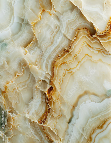 Illustration of marble texture of beige, brown and green colors with beautiful veins. For ceramics, wallpapers, backgrounds, covers, branding and other stylish projects. 