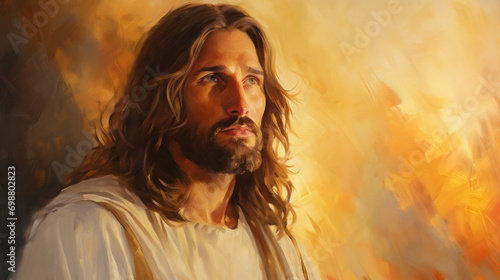 Jesus Christ painting style