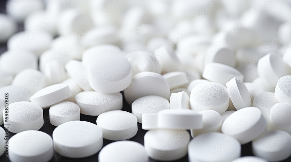 Medicine tablets. antibiotic pills