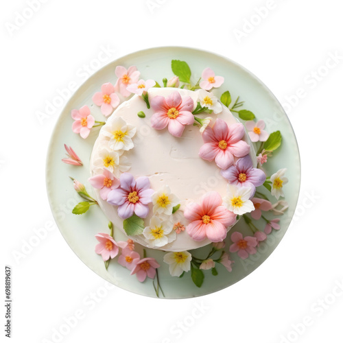 Delicious Spring Flower Cak...