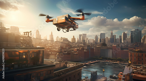 Airborne Delivery Drones in the Sky