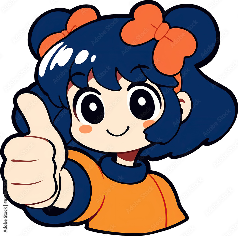 Naklejka premium thumbs up